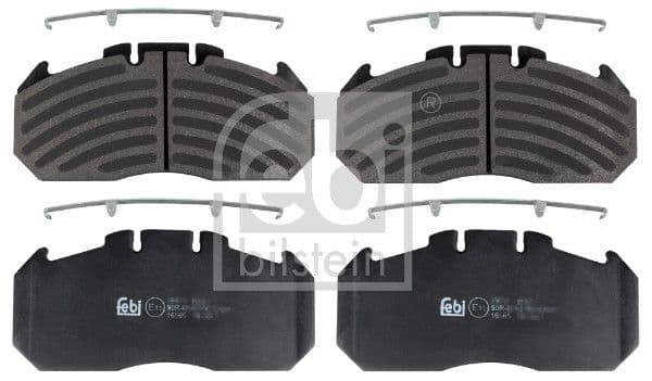 set placute frana,frana disc FEBI BILSTEIN 16565