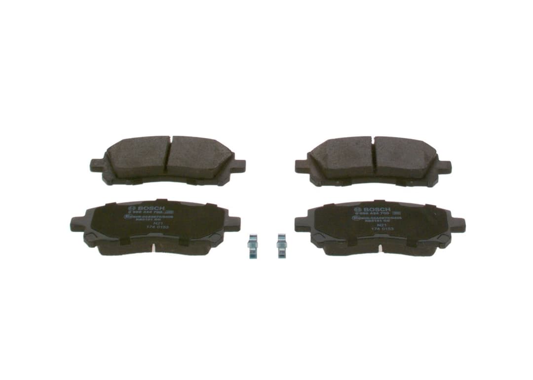set placute frana,frana disc BOSCH 0 986 424 700