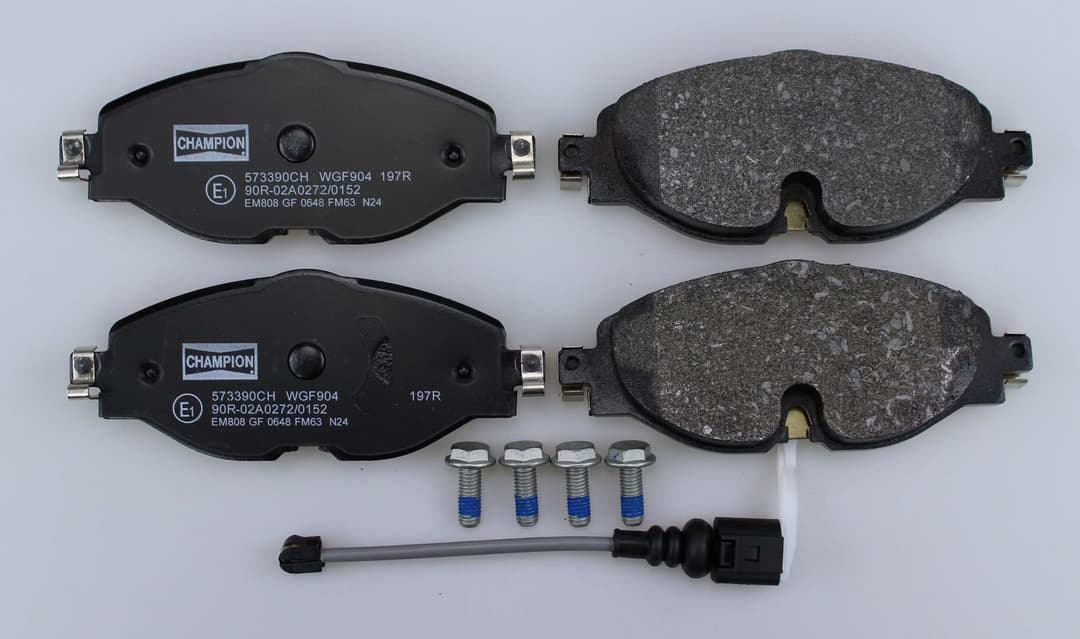 set placute frana,frana disc CHAMPION 573390CH