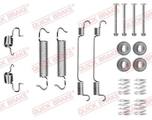 Set accesorii, sabot de frana QUICK BRAKE 105-0780