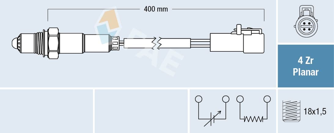 Sonda Lambda FAE 77253