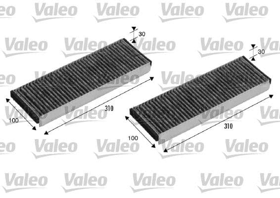 Filtru, aer habitaclu VALEO PROTECT 715501