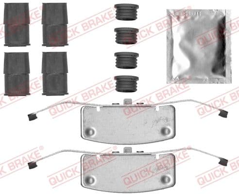 Set accesorii, placute frana QUICK BRAKE 109-0052