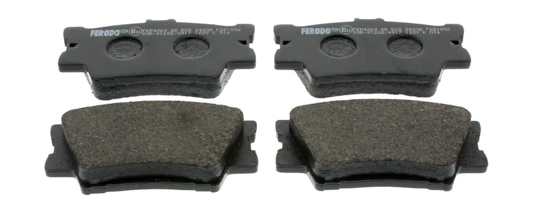 set placute frana,frana disc FERODO FDB1892