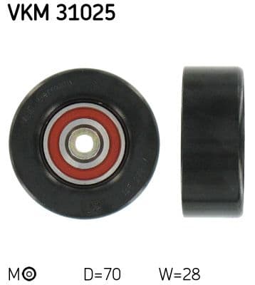 Intinzator curea, curea distributie SKF VKM 31025