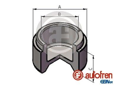 Piston, etrier frana AUTOFREN SEINSA D025519
