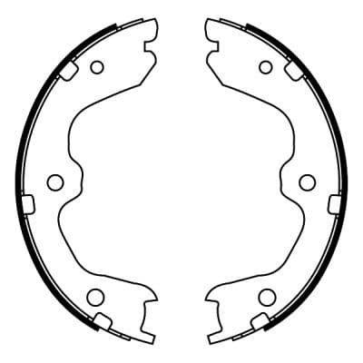 Set saboti frana, frana de mana ABE C01067ABE