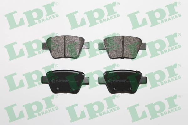 set placute frana,frana disc LPR 05P1608