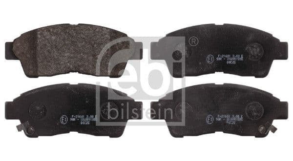set placute frana,frana disc FEBI BILSTEIN 16616