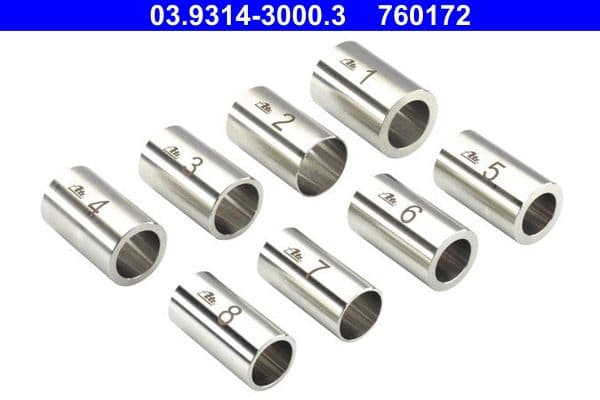 Set bucsi de montare, disc/tambur frana ATE 03.9314-3000.3