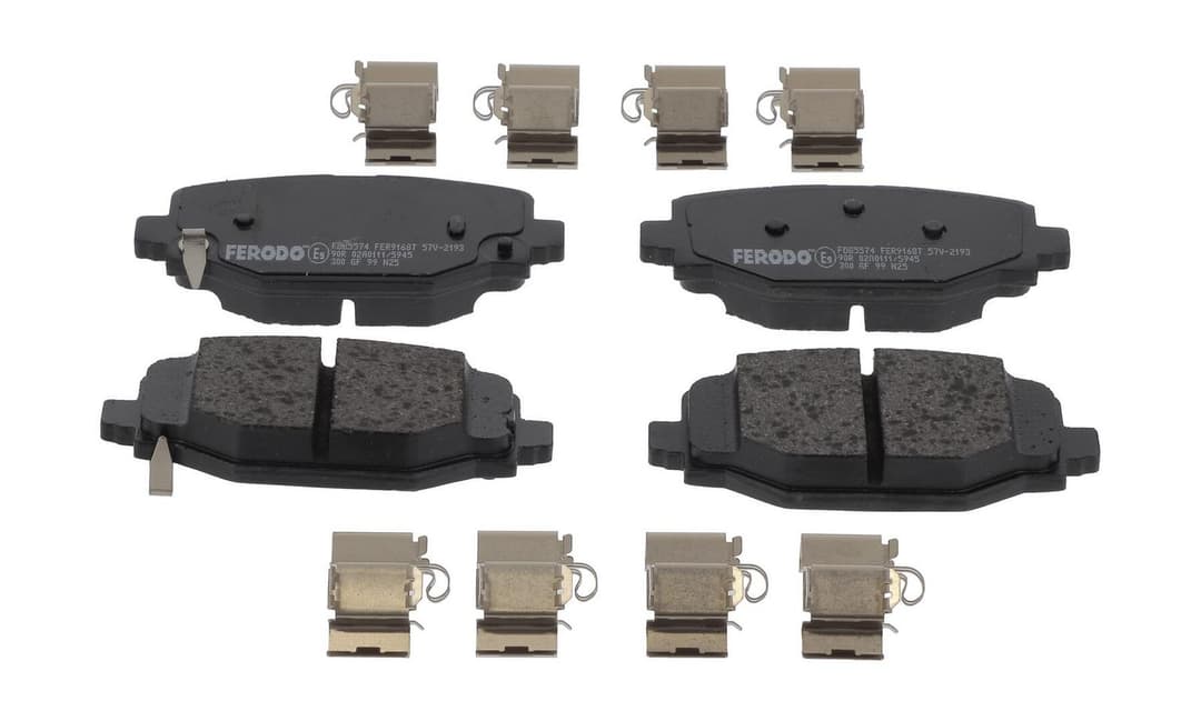 set placute frana,frana disc FERODO PREMIER ECO FRICTION FDB5574