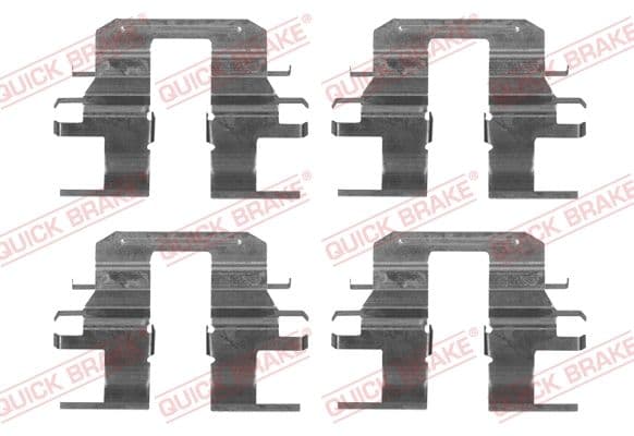 Set accesorii, placute frana QUICK BRAKE 109-1753