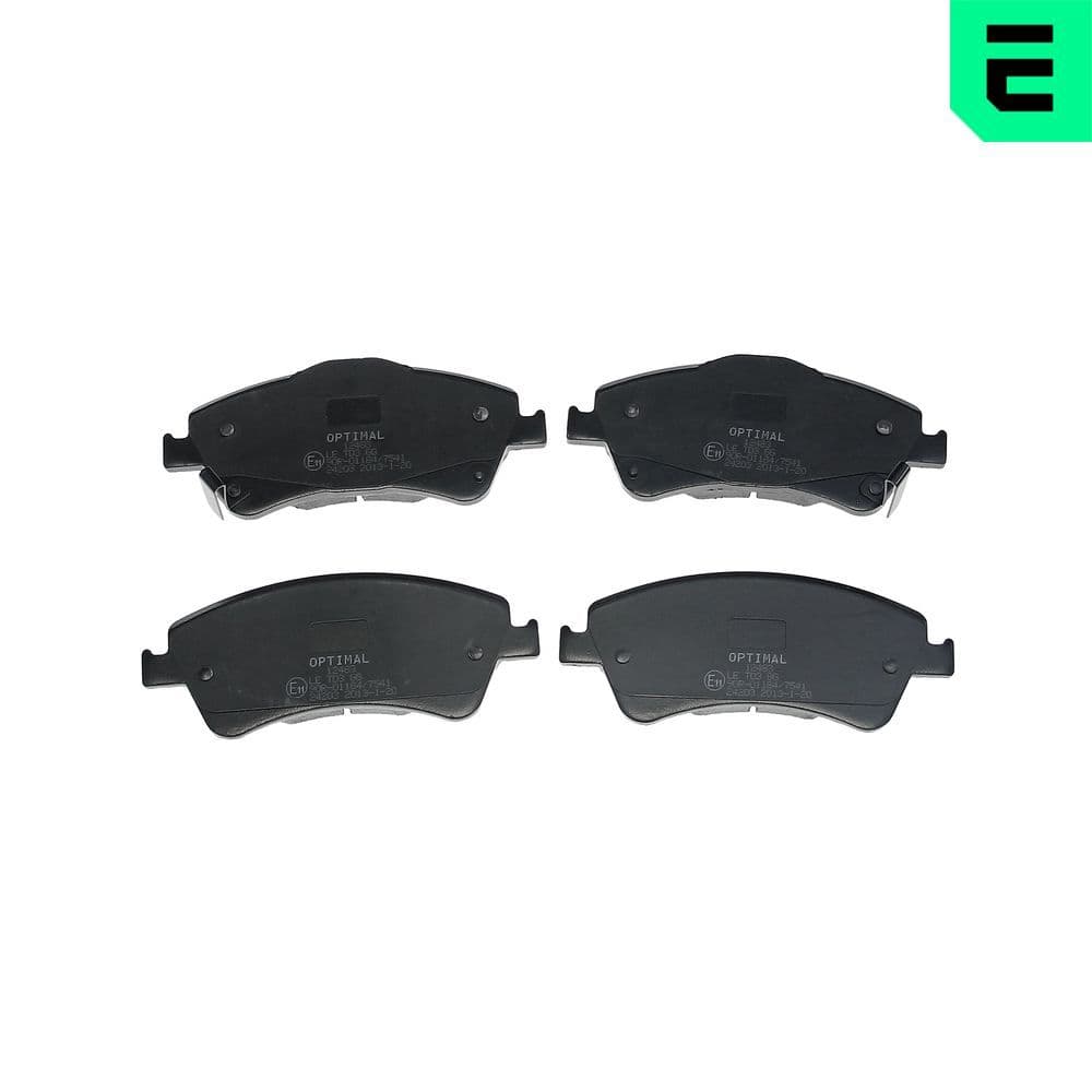 set placute frana,frana disc OPTIMAL BP-12483