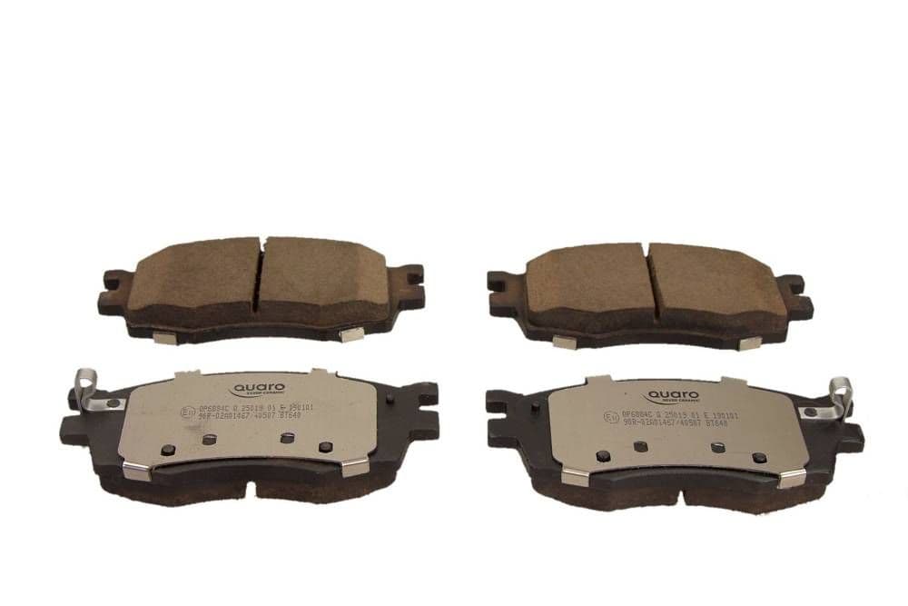 set placute frana,frana disc QUARO SILVER CERAMIC QP6884C