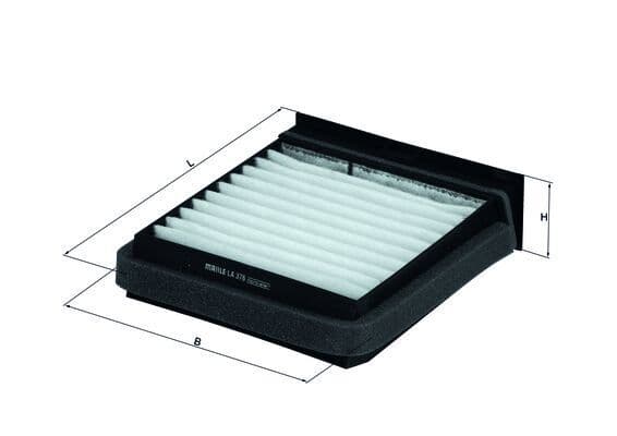 Filtru, aer habitaclu MAHLE LA 376