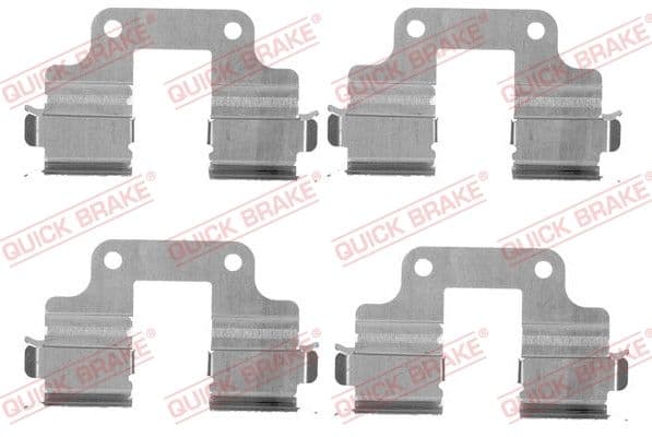 Set accesorii, placute frana QUICK BRAKE 109-1739