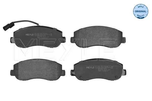 set placute frana,frana disc MEYLE -ORIGINAL: True to OE. 025 251 4718/W