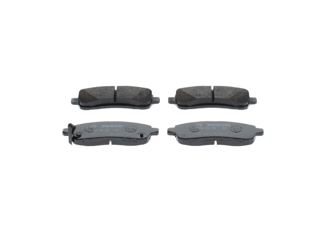 set placute frana,frana disc BOSCH 0 986 494 754