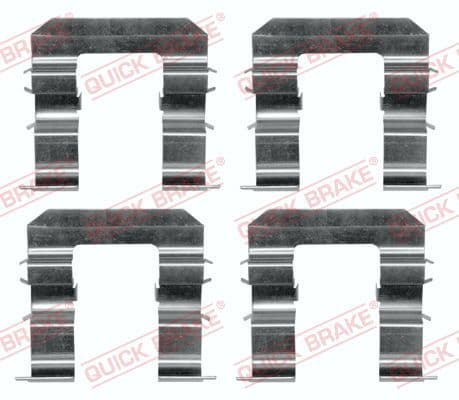 Set accesorii, placute frana QUICK BRAKE 109-1735