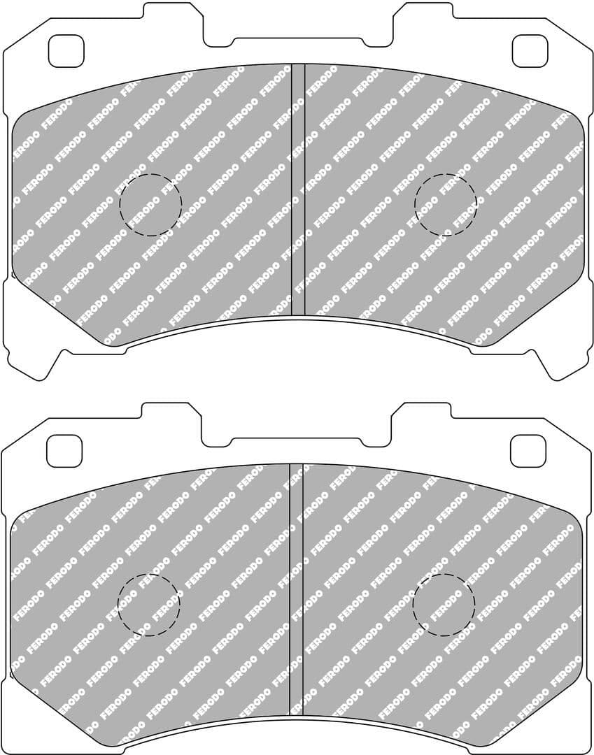 set placute frana,frana disc FERODO FCP5261Z