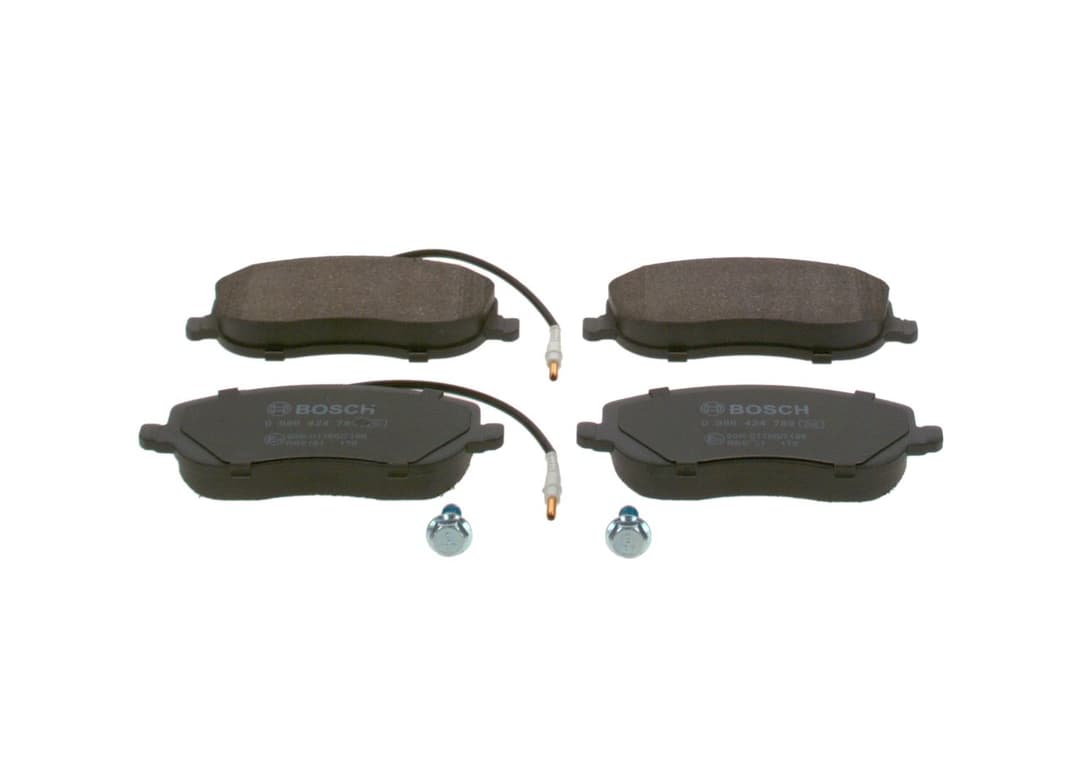 set placute frana,frana disc BOSCH 0 986 424 789