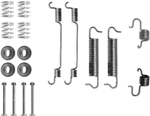Set accesorii, sabot de frana TEXTAR 97014600