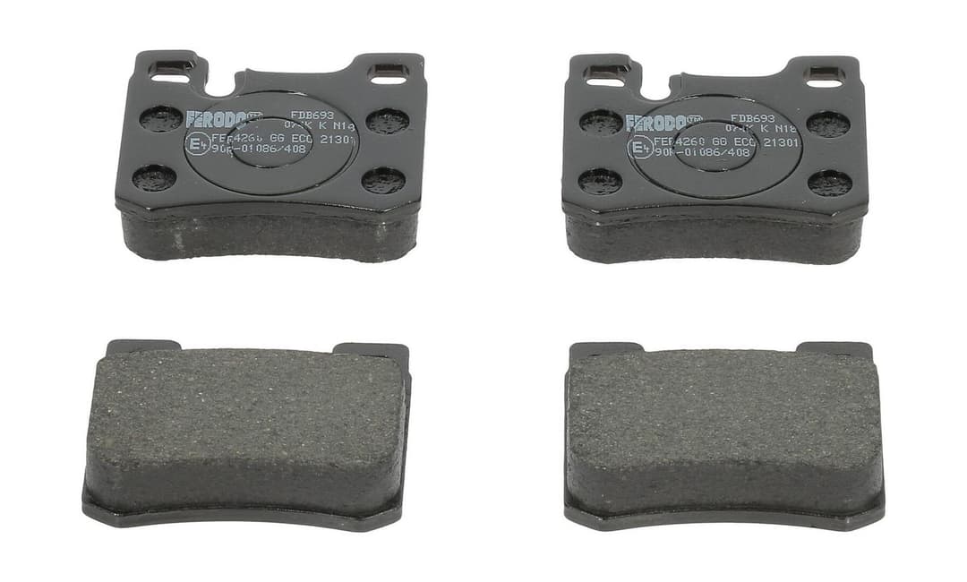 set placute frana,frana disc FERODO PREMIER ECO FRICTION FDB693