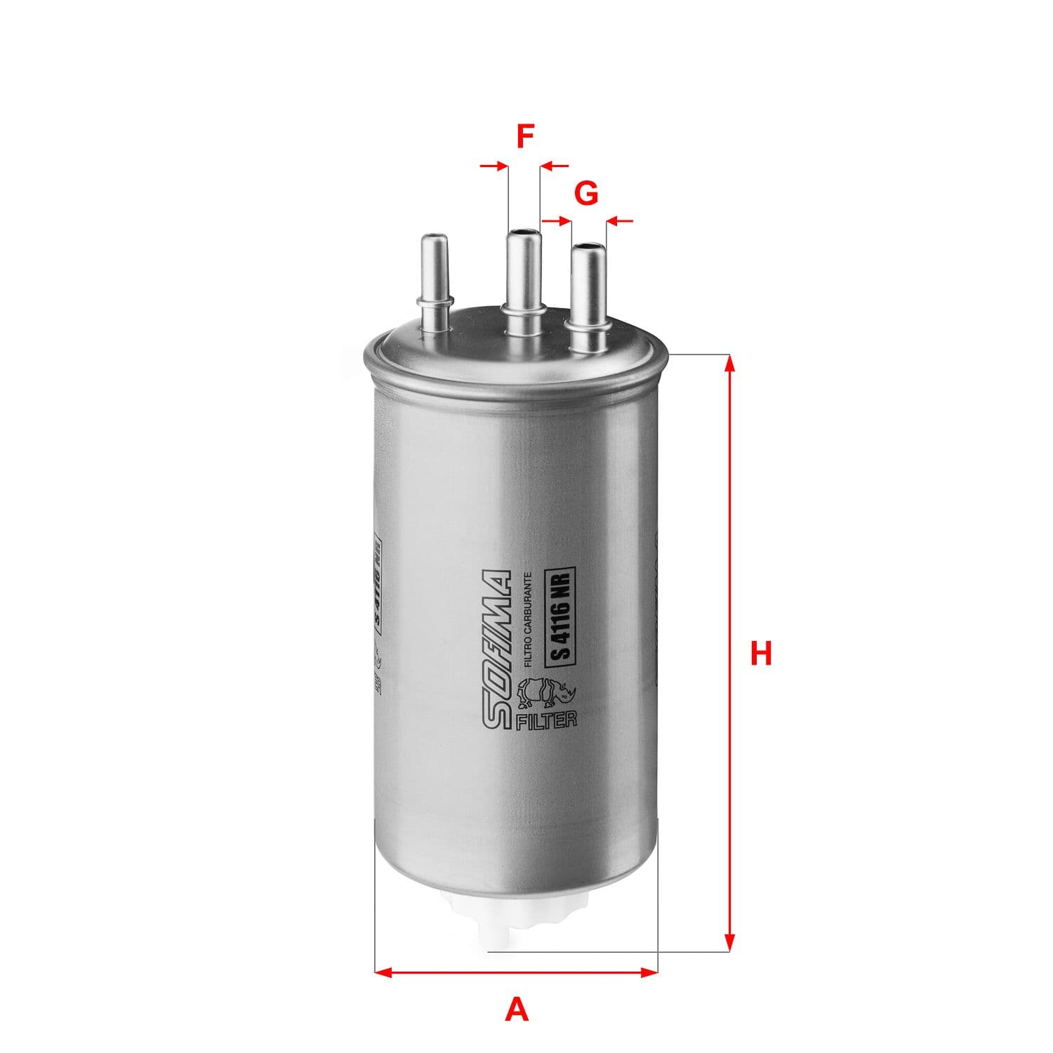 filtru combustibil SOFIMA S 4116 NR