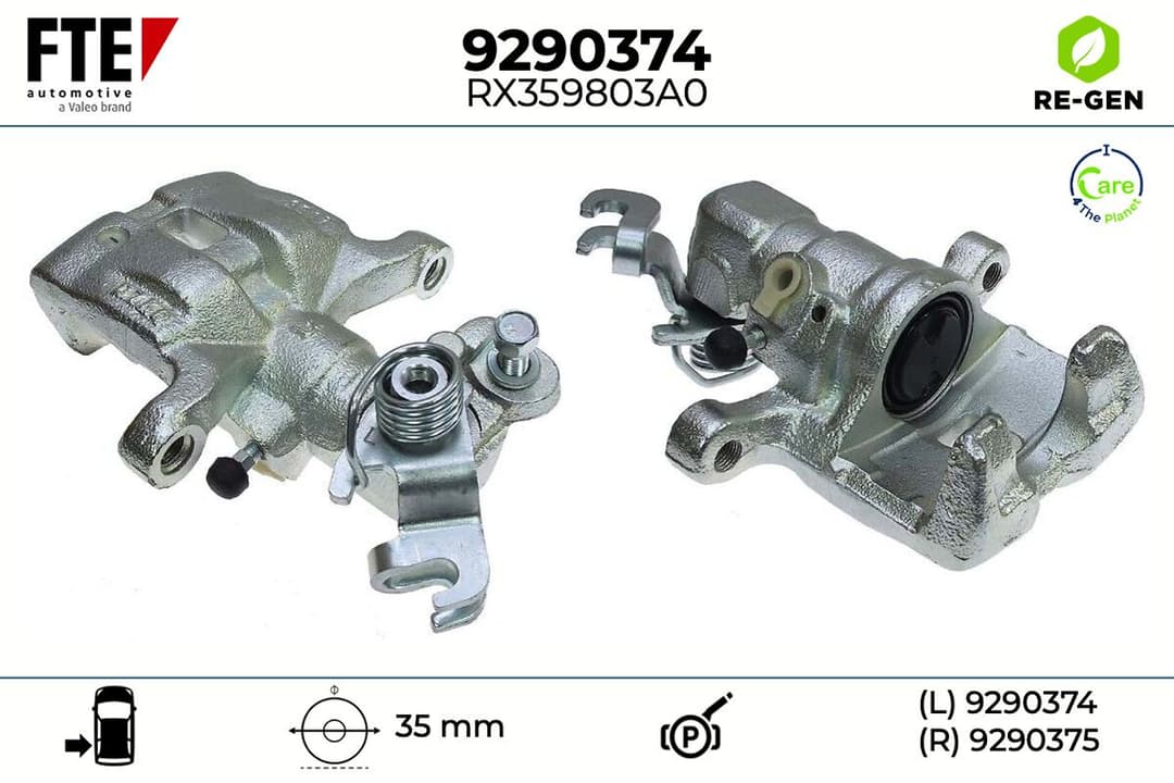 Etrier frana FTE 9290374