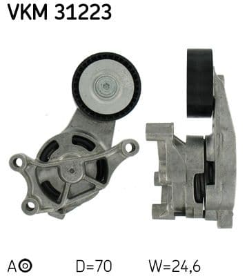 Intinzator curea, curea distributie SKF VKM 31223