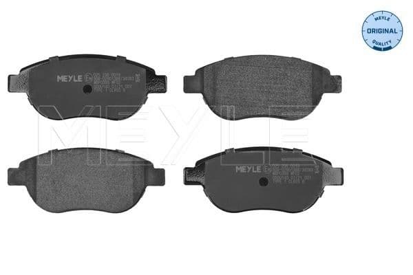 set placute frana,frana disc MEYLE -ORIGINAL: True to OE. 025 236 0019