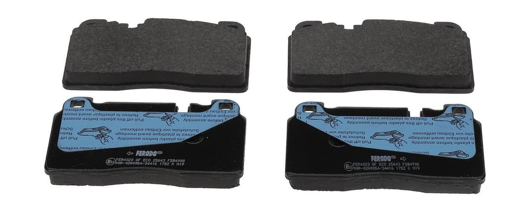 set placute frana,frana disc FERODO PREMIER ECO FRICTION FDB4908
