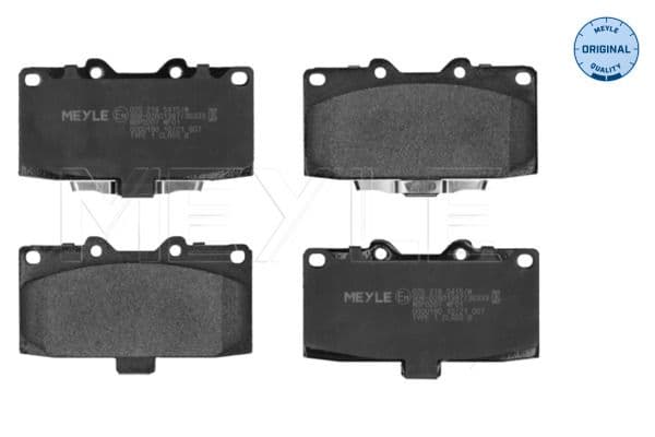 set placute frana,frana disc MEYLE -ORIGINAL: True to OE. 025 218 5415/W
