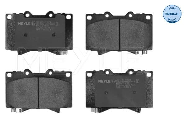 set placute frana,frana disc MEYLE -ORIGINAL: True to OE. 025 235 2415/W