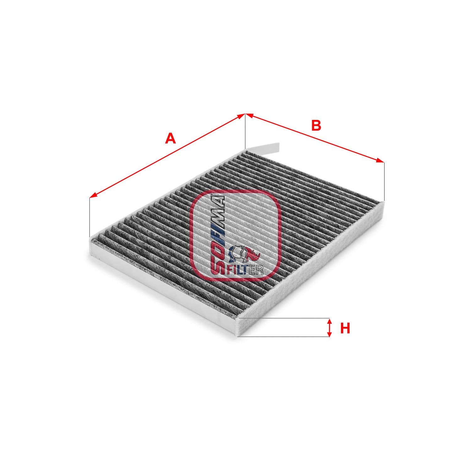 Filtru, aer habitaclu SOFIMA S 4233 CA