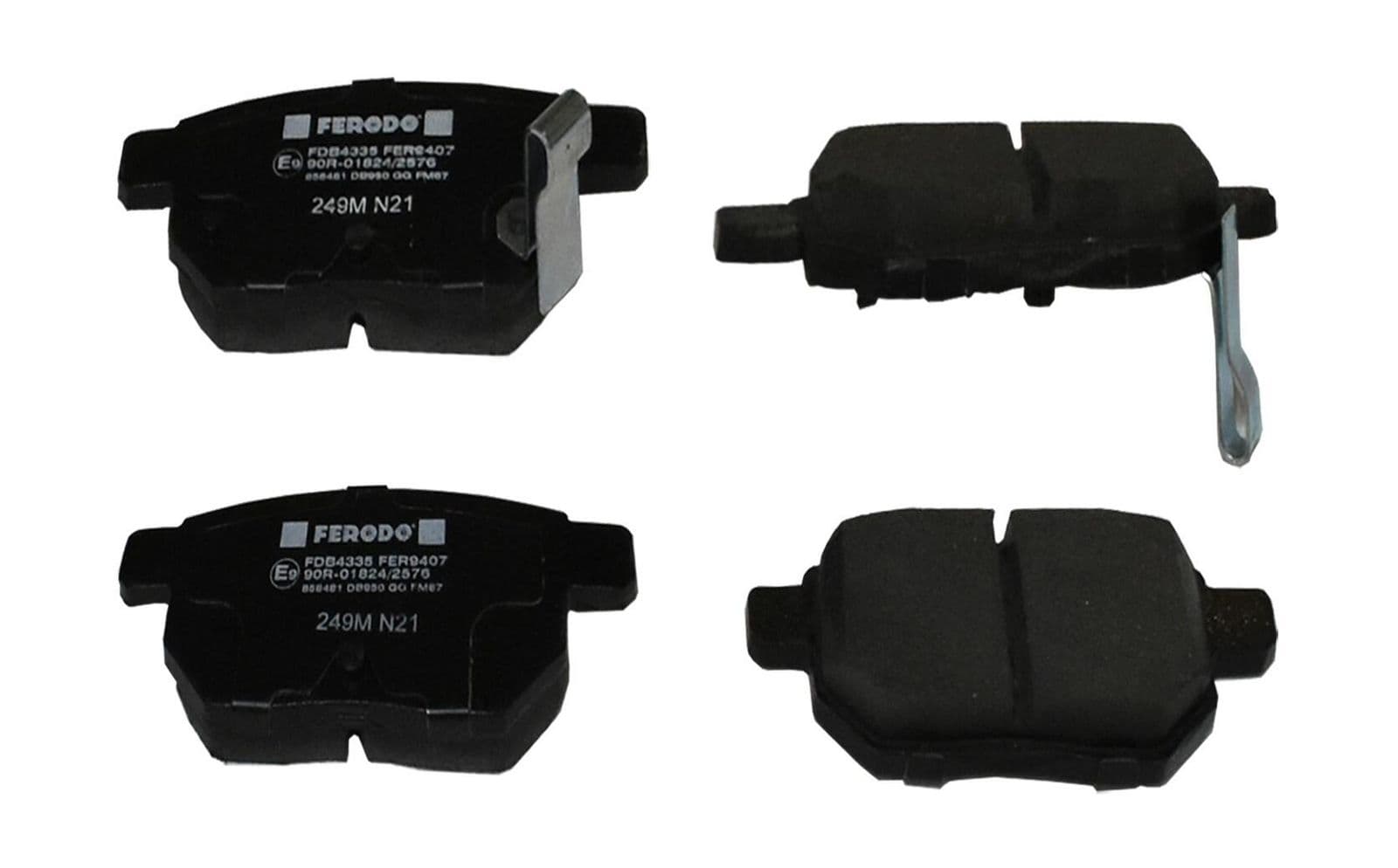 set placute frana,frana disc FERODO PREMIER FDB4335