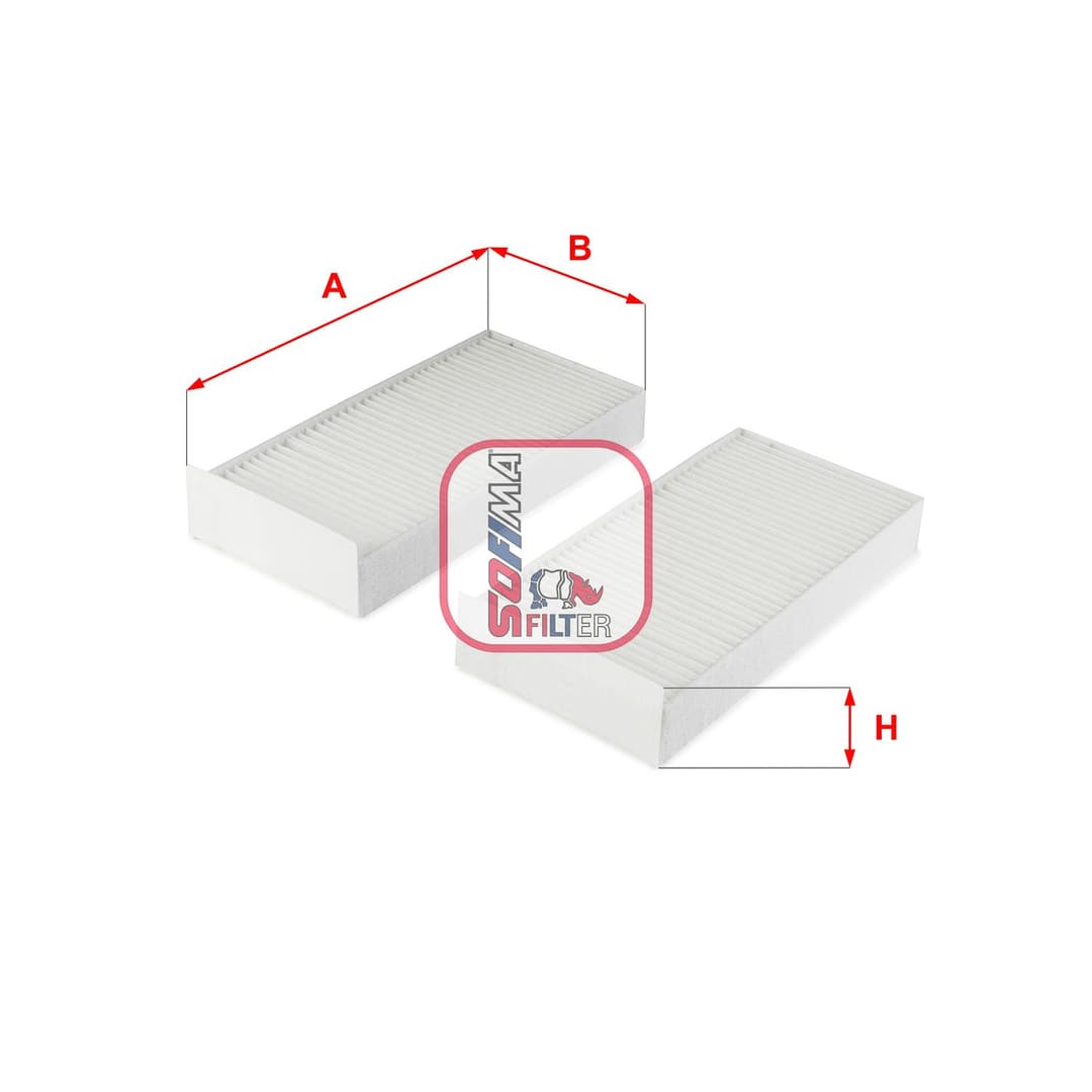 Filtru, aer habitaclu SOFIMA S 3332 C