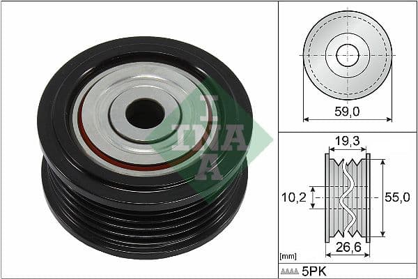 Rola ghidare/conducere, curea transmisie Schaeffler INA 532 0860 10