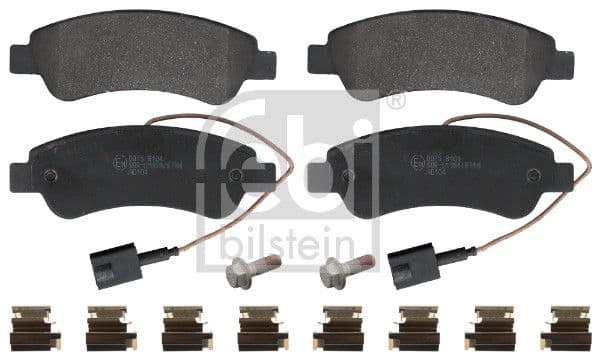 set placute frana,frana disc FEBI BILSTEIN 16956