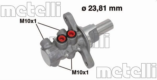 Pompa centrala, frana METELLI 05-0678