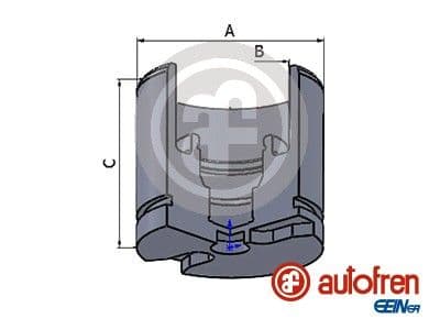 Piston, etrier frana AUTOFREN SEINSA D025256