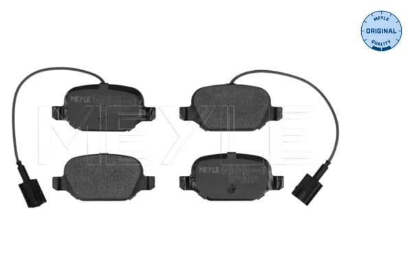 set placute frana,frana disc MEYLE 025 252 3717