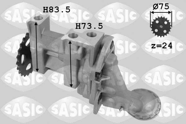 Pompa ulei SASIC 3654006