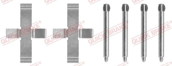 Set accesorii, placute frana QUICK BRAKE 109-1046