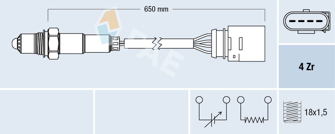 Sonda Lambda FAE 77200