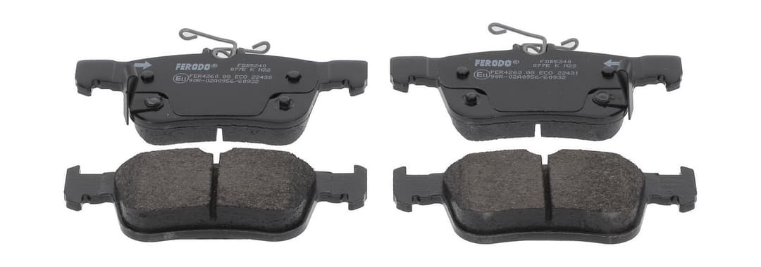 set placute frana,frana disc FERODO PREMIER ECO FRICTION FDB5240