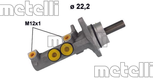 Pompa centrala, frana METELLI 05-1258