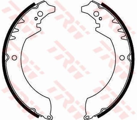 Set saboti frana TRW GS8251