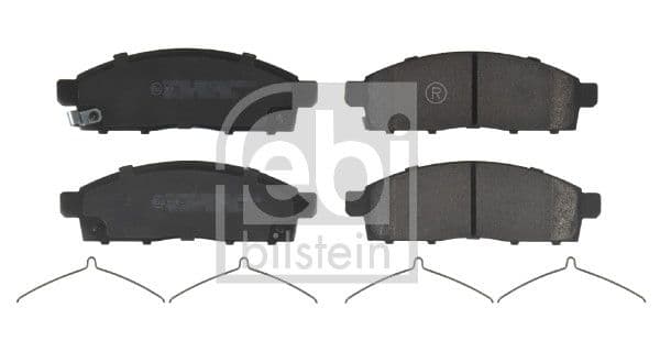 set placute frana,frana disc FEBI BILSTEIN 16624