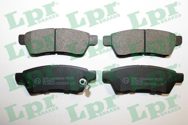 set placute frana,frana disc LPR 05P2229
